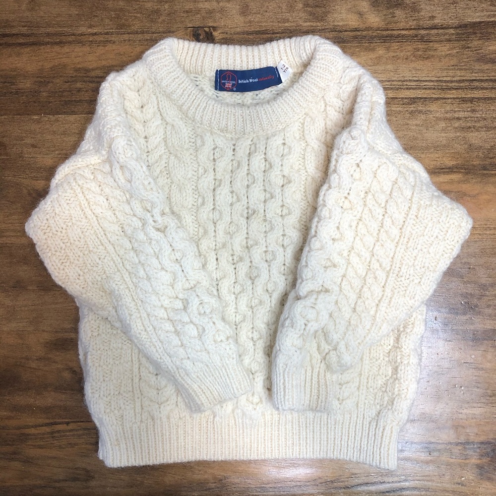 Toddler British Wool Sweater